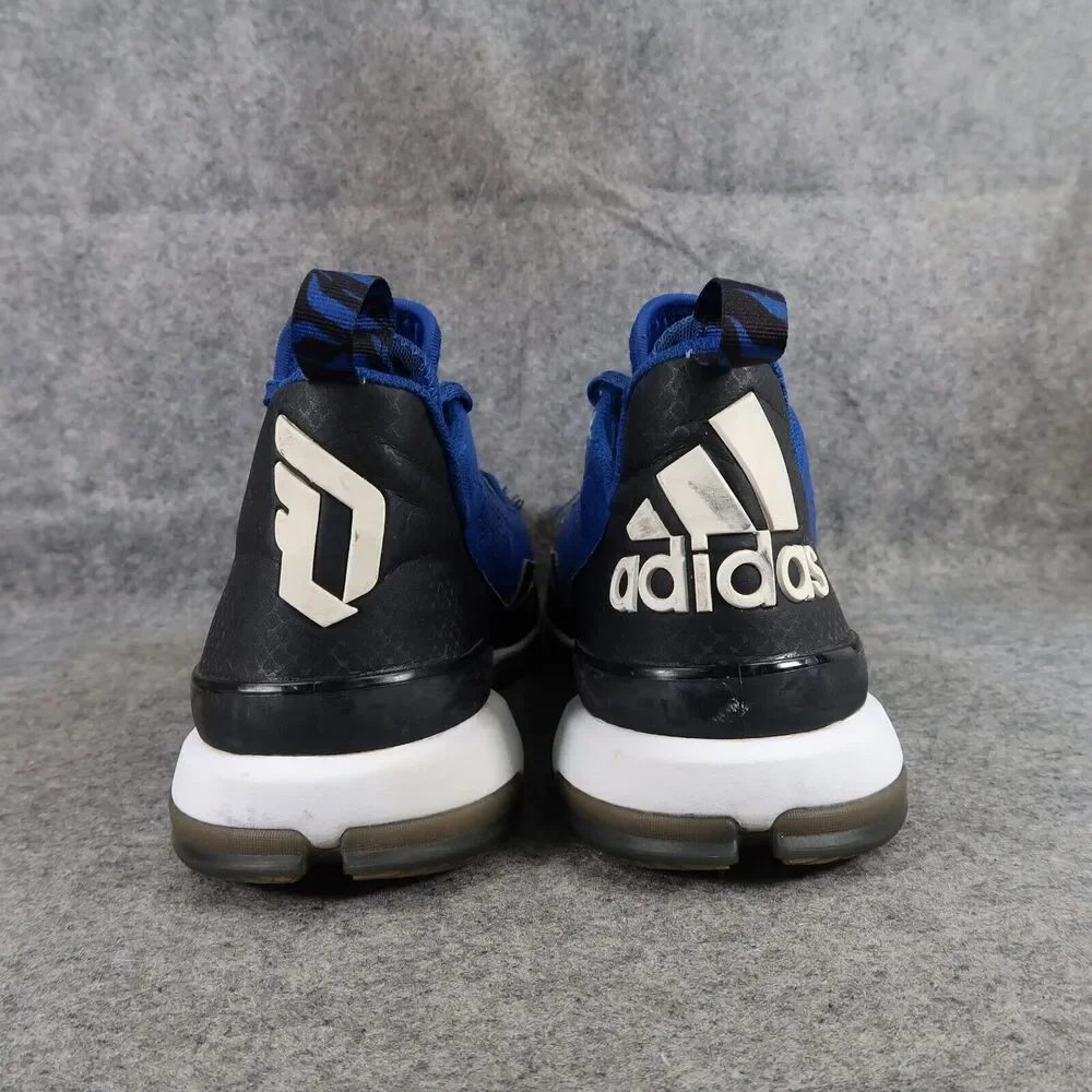 Adidas Shoes Mens 10 Athletic Trainer D Lillard Sneakers Basketball Sports Blue